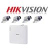 HikVision 4 Ch 1080P - 20M Night vision - 500GB HDD