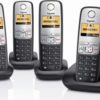 Siemens Gigaset A400 Quad Cordless Phone