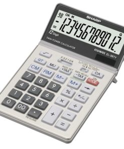 SHARP EL-387 Large Display kick stand Calculator (EL-387V)