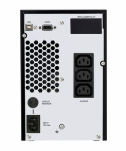 UPS 1000VA Online Tower Battery Back up rear view