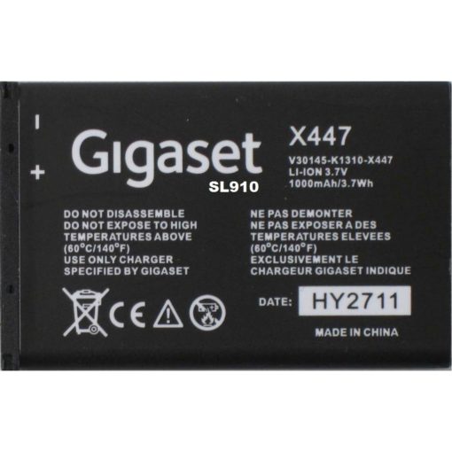 Siemens Gigaset SL910A SL910H Battery Pack