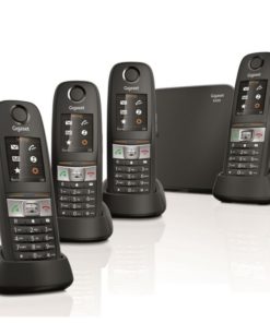 Gigaset E630A GO Quad IP cordless phone answering machine