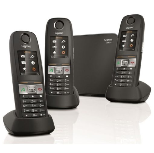 Gigaset E630A GO Trio IP cordless phone answering machine