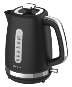 ROMANA 1.7L PLASTIC BLACK KETTLE
