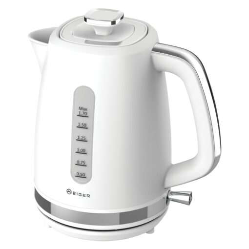 ROMANA 1.7L PLASTIC WHITE KETTLE