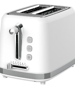 ROMANA 2 SLICE PLASTIC WHITE TOASTER