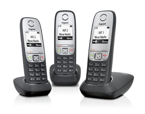 Siemens Gigaset A415 Trio Cordless Phone Set