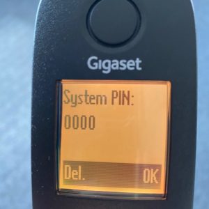 Forgot Gigaset Pin Reset Base