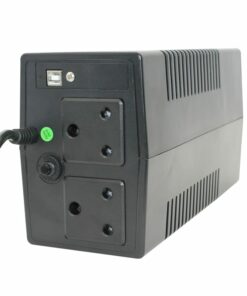 ups 600va battery backup rear view
