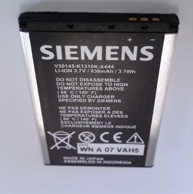 Batterie Compatible Siemens Gigaset SL610H Pro, SL780, Etc. - 700mAh, 3,7V, Li-ion, Rechargeable